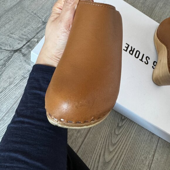 No. 6 Wedge Clog in Palomino (size 39) - Picture 6 of 15